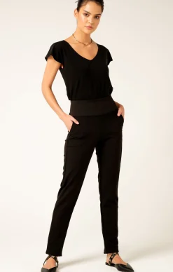 ANALIA TOP IN BLACK