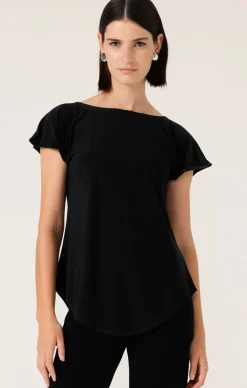 ANALIA TOP IN BLACK