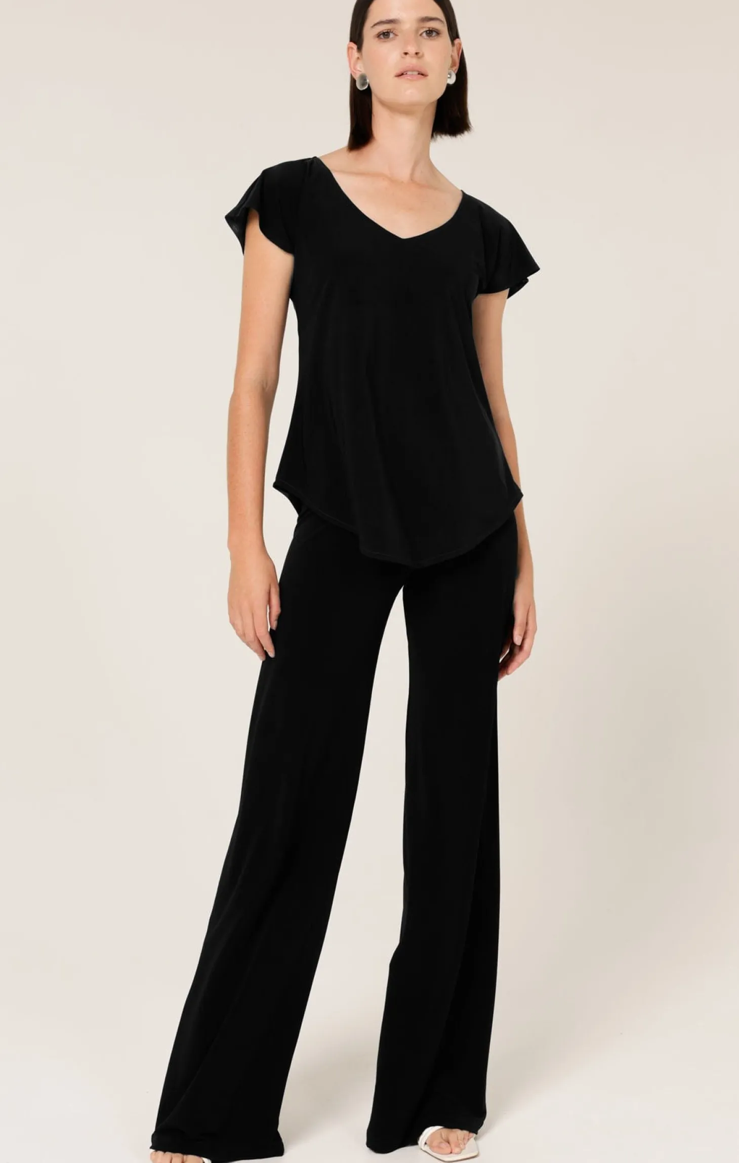 ANALIA TOP IN BLACK
