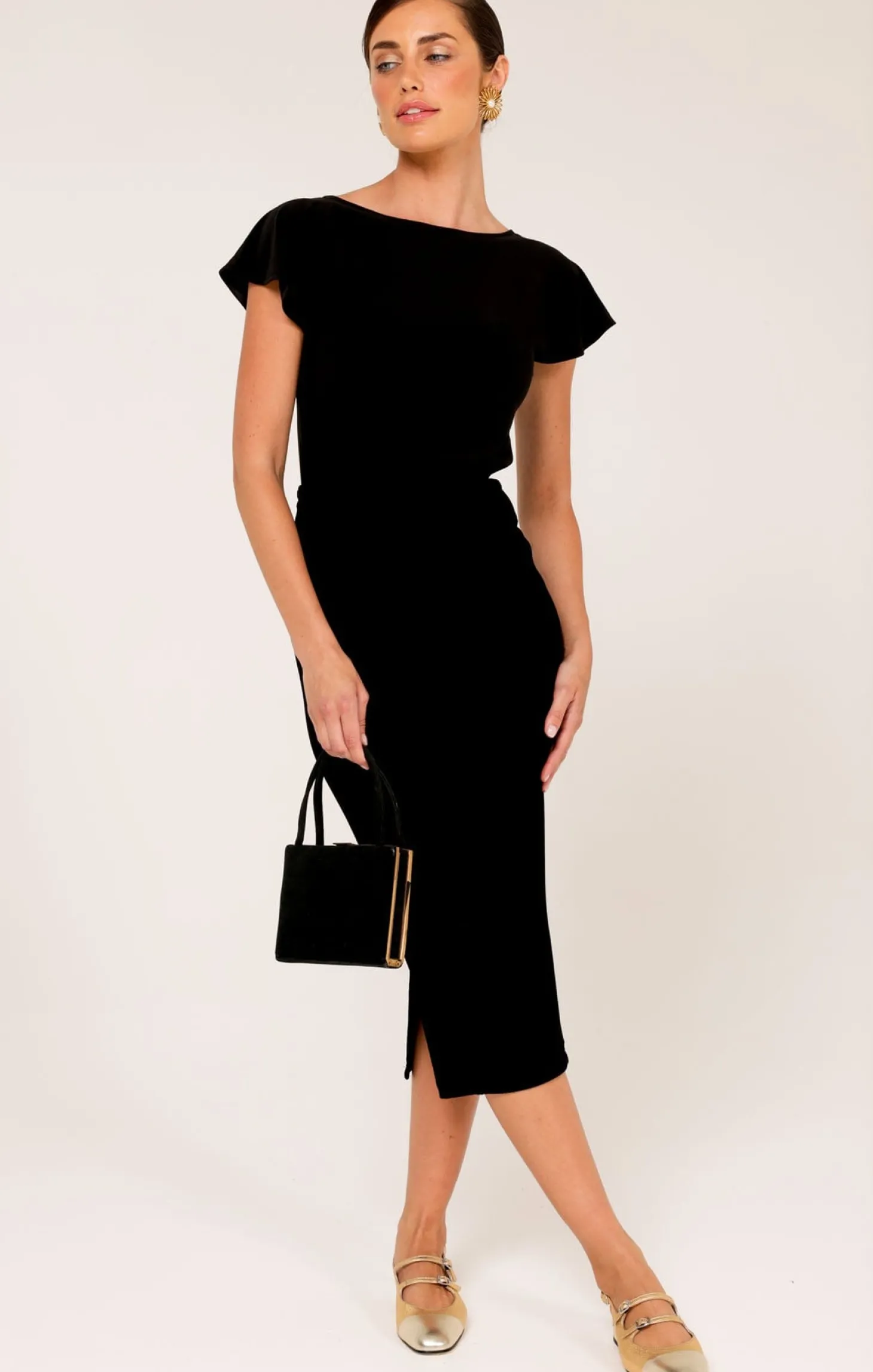 ANALIA TOP IN BLACK