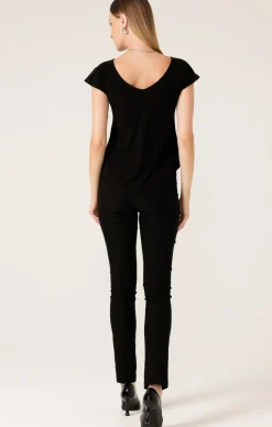 ANALIA TOP IN BLACK