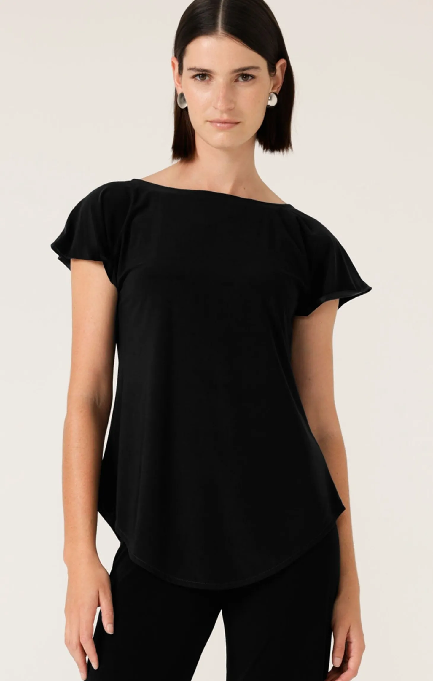 ANALIA TOP IN BLACK