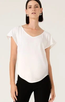 ANALIA TOP IN WHITE