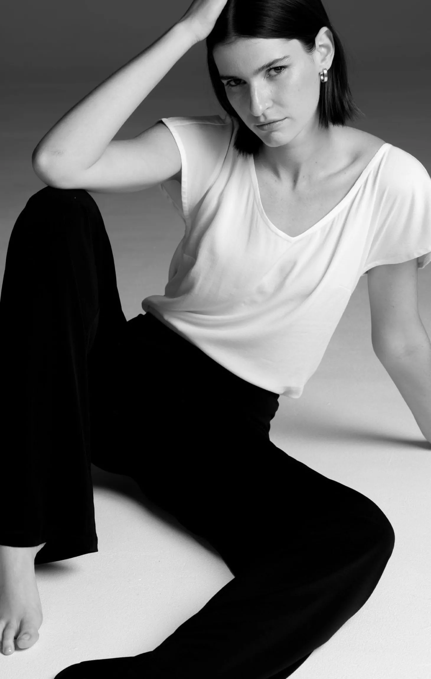 ANALIA TOP IN WHITE