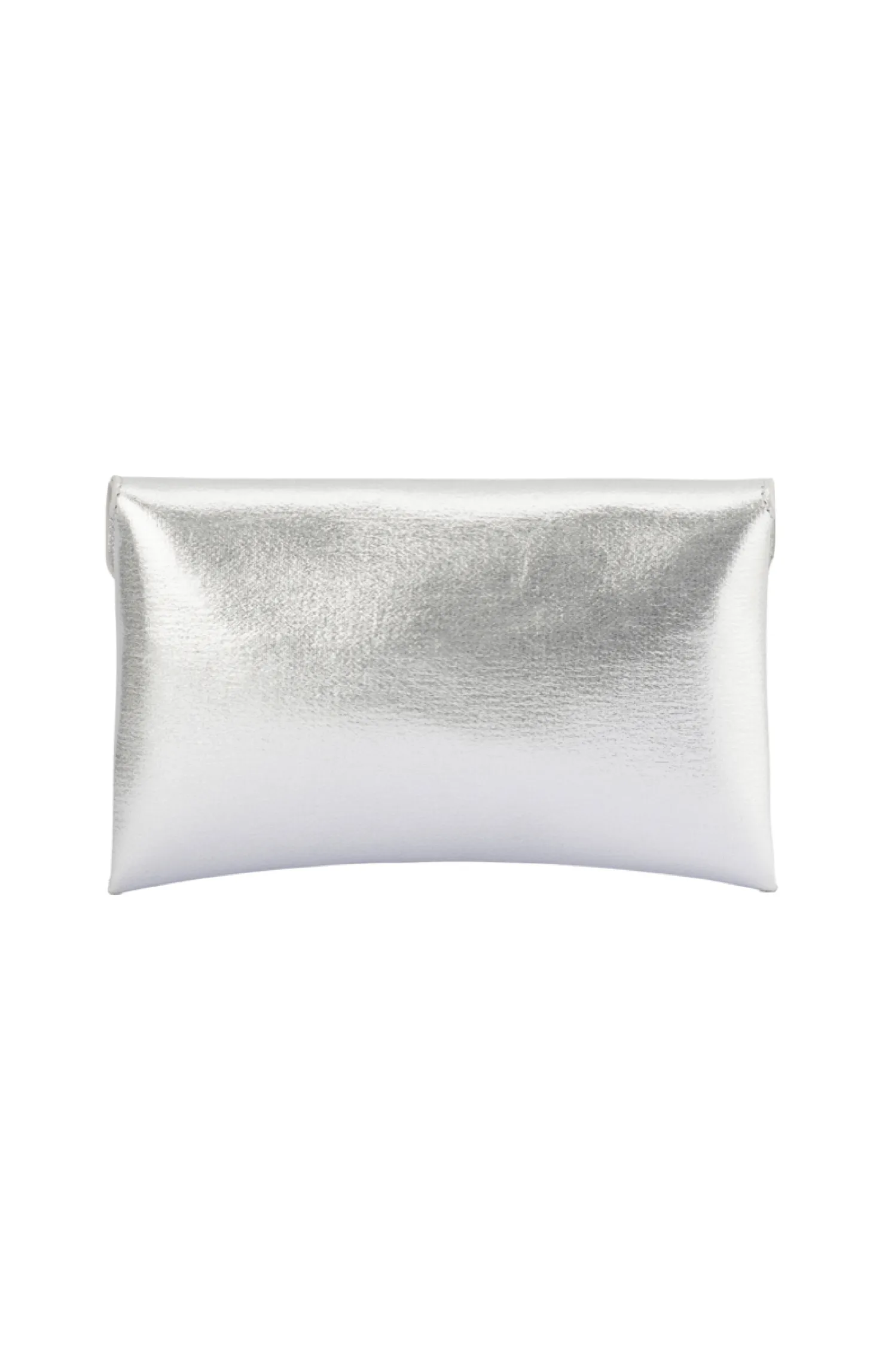 ANTONIA ENVELOPE CLUTCH IN SILVER