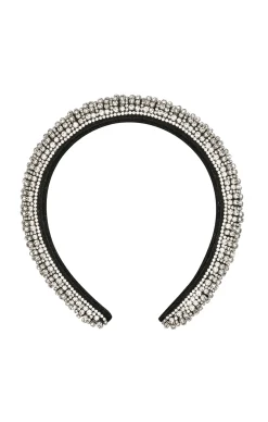 AUBREY HEADBAND IN SILVER