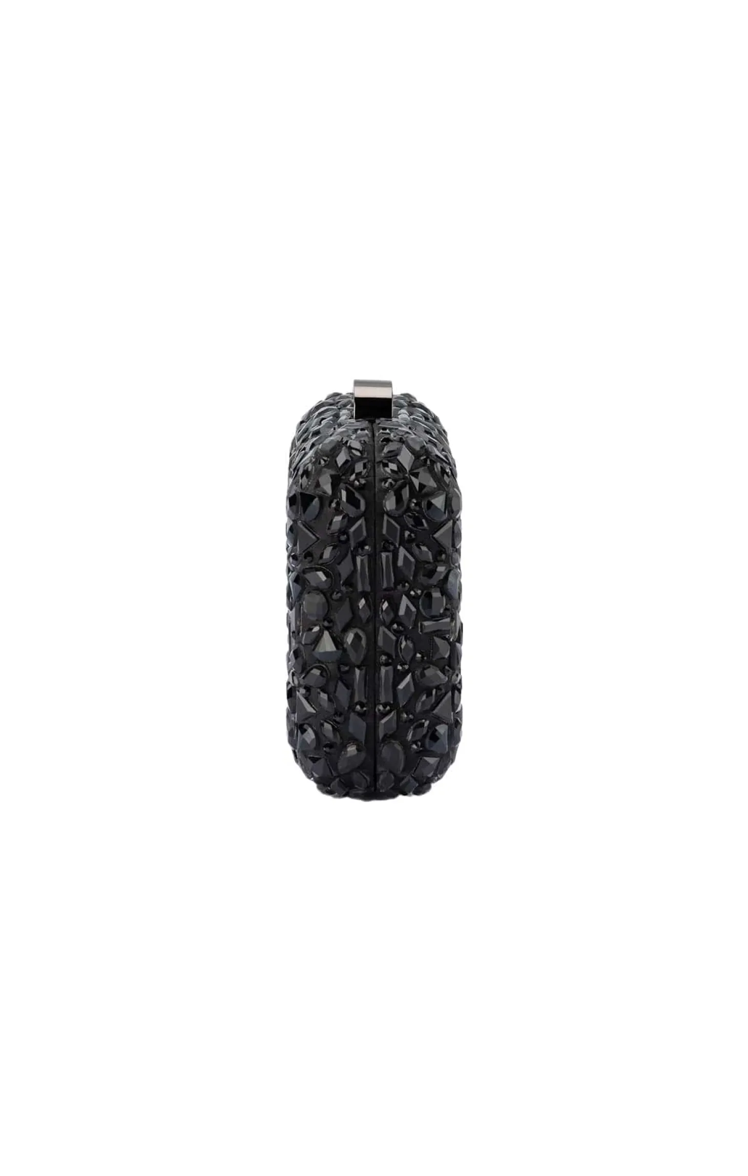 AVIVA CRYSTAL CLUTCH IN BLACK