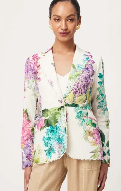 BAHIA LINEN BLAZER