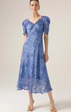 BLUE JAY MIDI DRESS