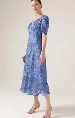 BLUE JAY MIDI DRESS