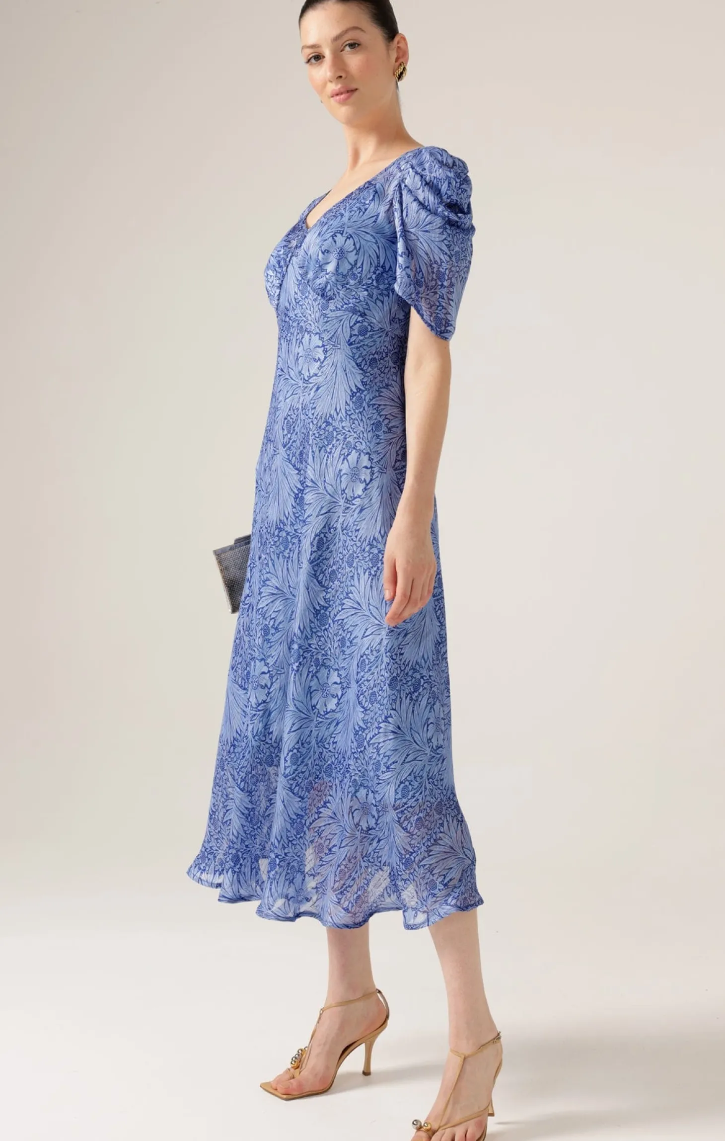 BLUE JAY MIDI DRESS