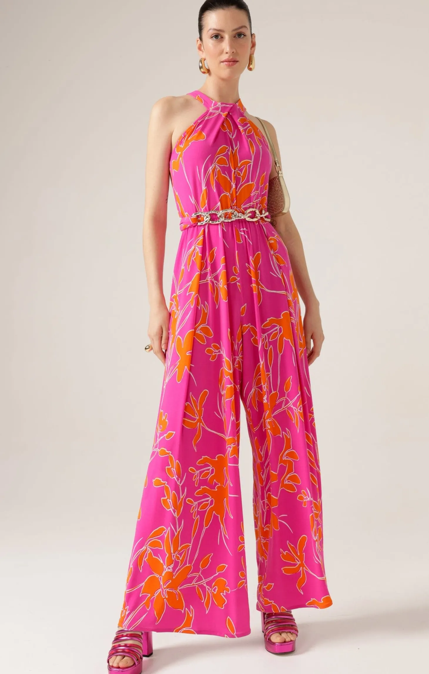 CANDY PEAFOWL JUMPSUIT