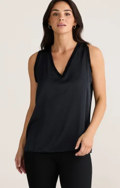 CELINE TOP IN BLACK