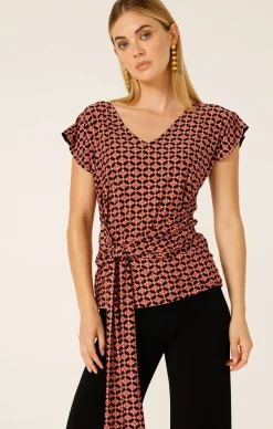 DIAMOND REVERSIBLE TIE TOP