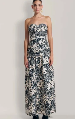 DOLCIE MAXI DRESS IN NOIR PRINT