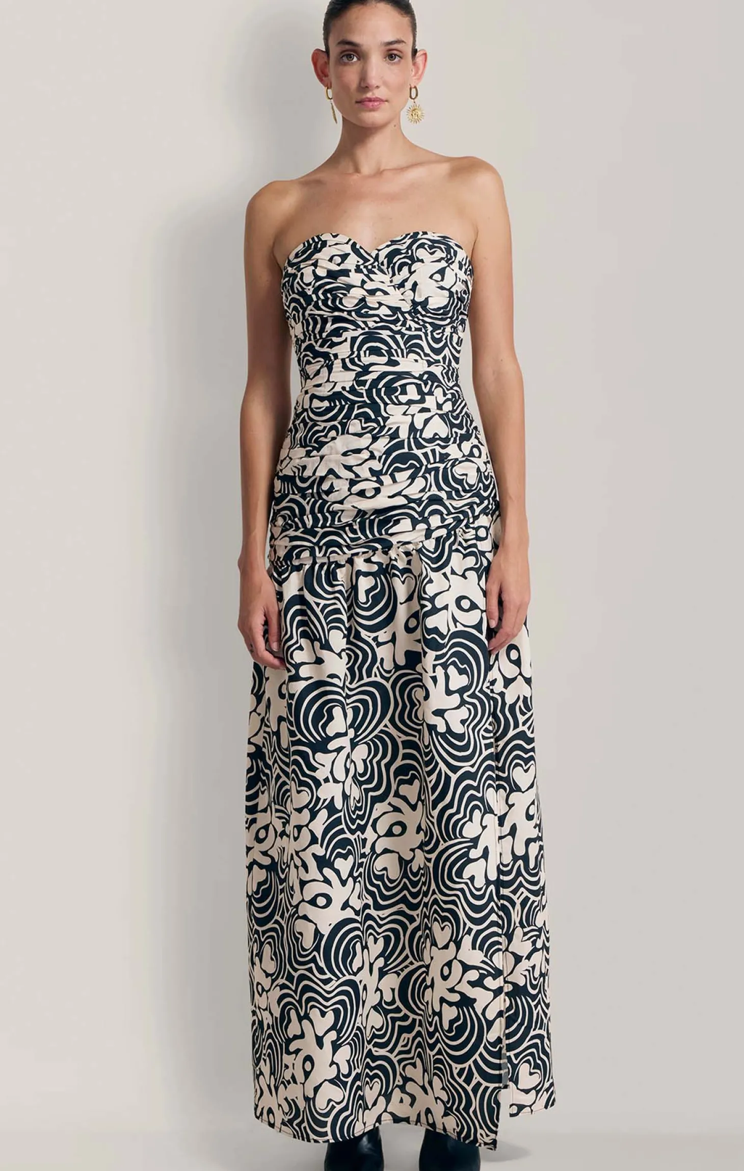 DOLCIE MAXI DRESS IN NOIR PRINT