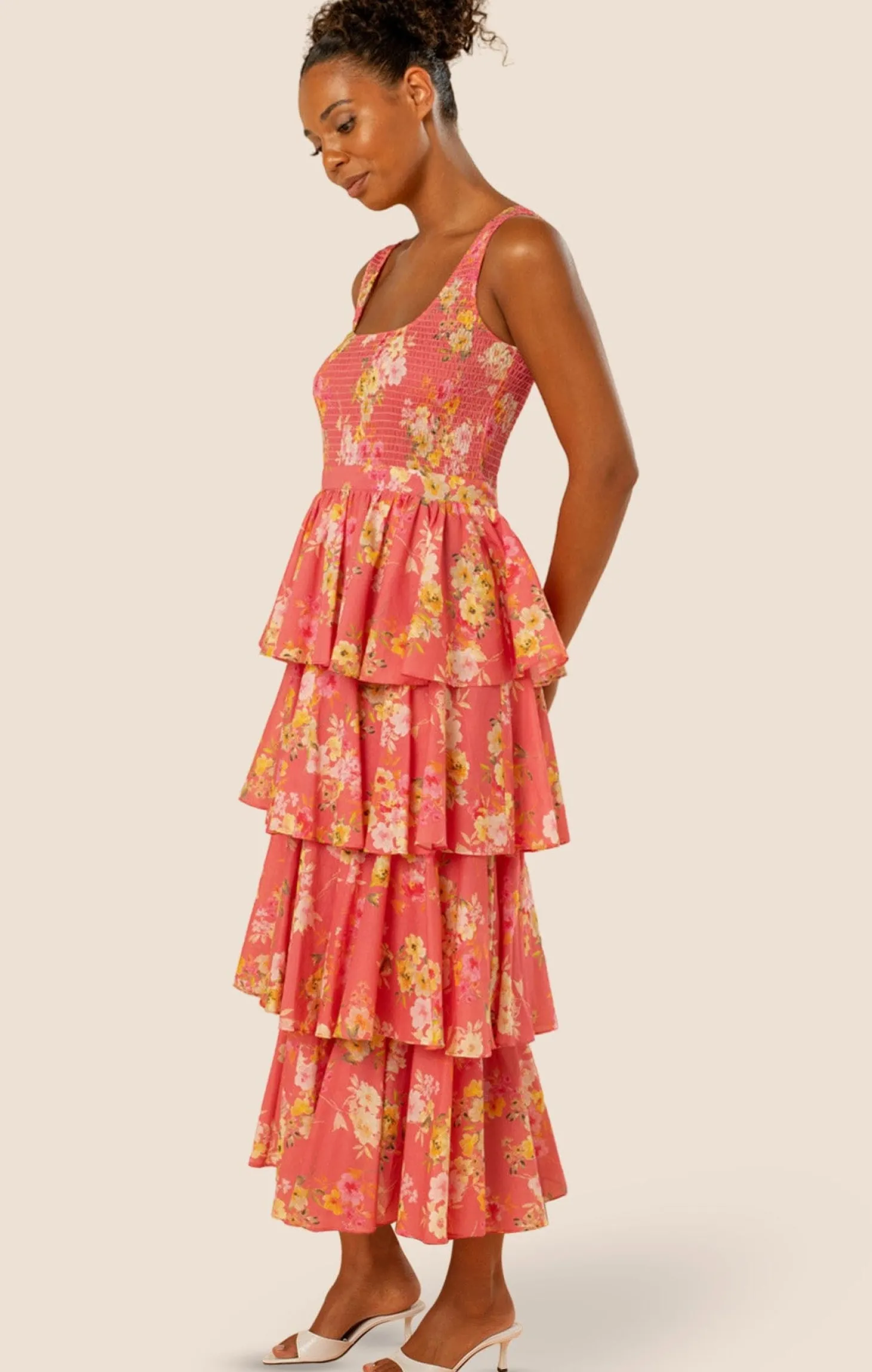 ELLIE TIERED MAXI DRESS