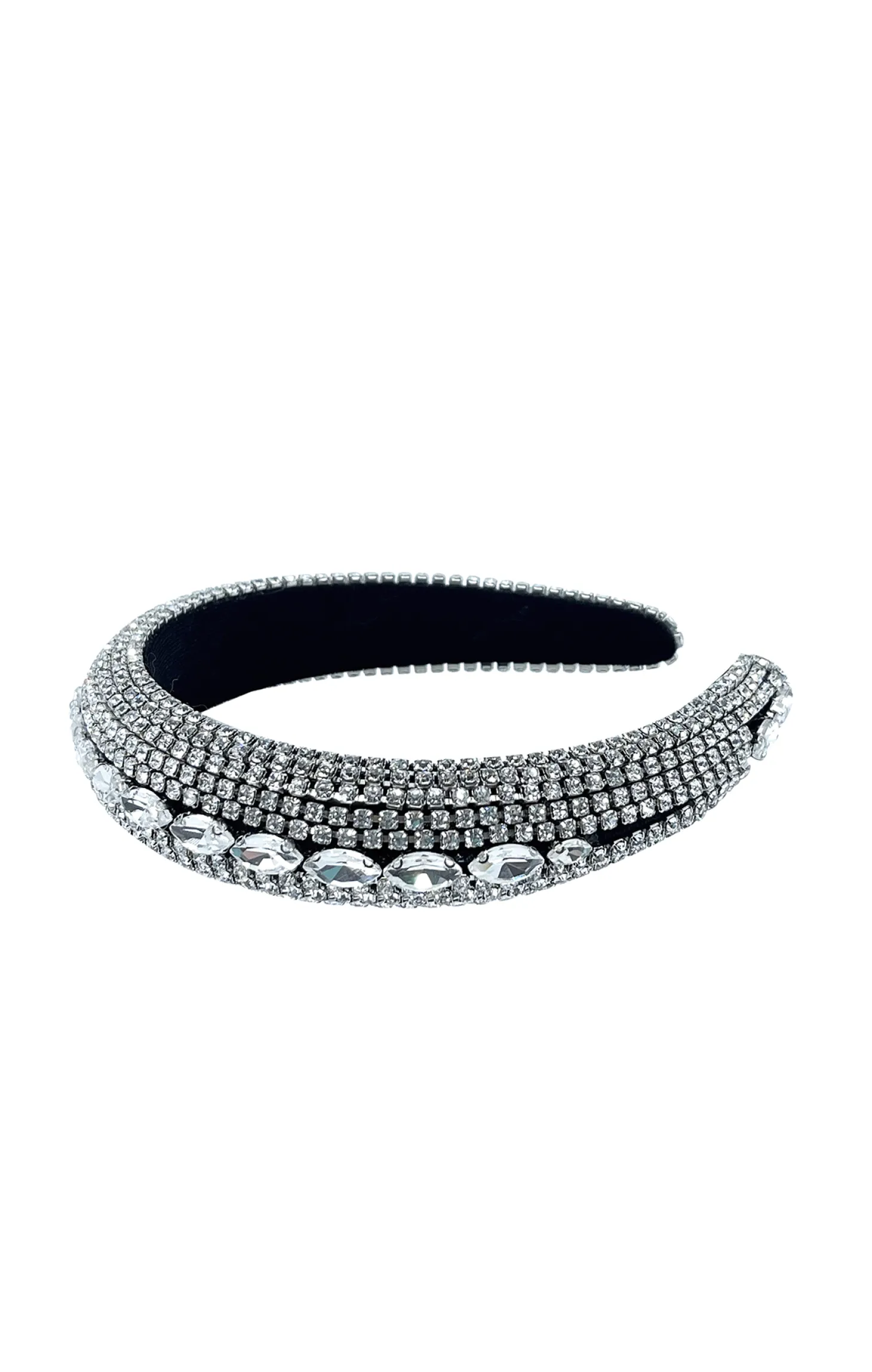 ELSA JEWELLED HEADBAND IN CRYSTAL