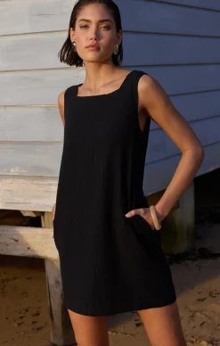 EMBER MINI DRESS IN BLACK