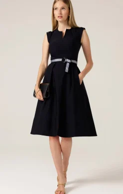 FIT AND FLARE DRESS