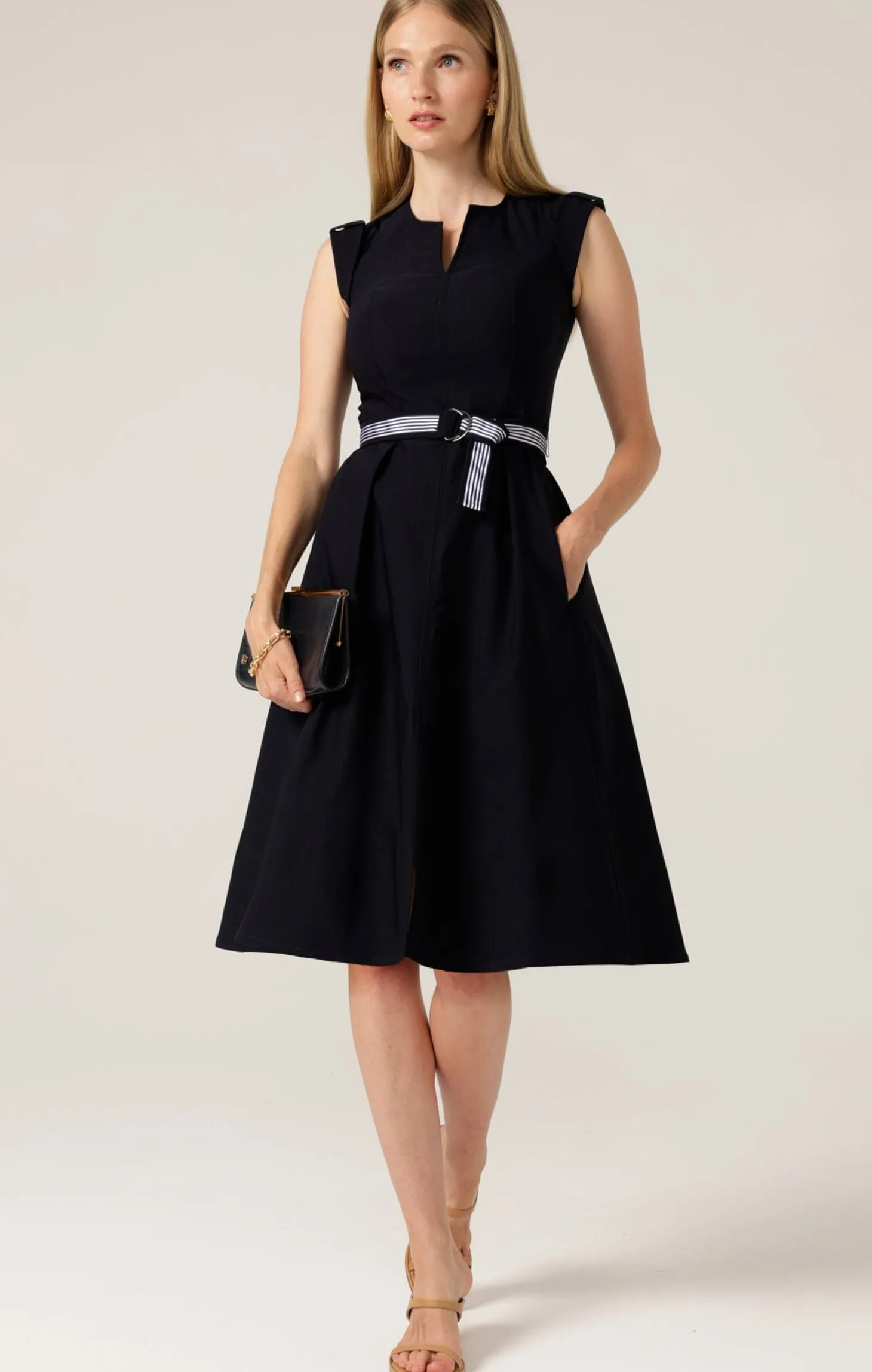 FIT AND FLARE DRESS