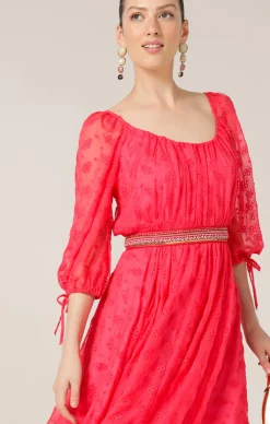 FLAMINGO MIDI DRESS