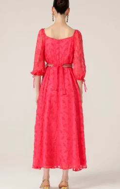 FLAMINGO MIDI DRESS