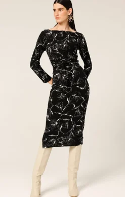 FLOWER LINE DRESS