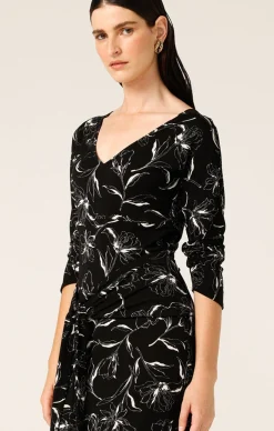 FLOWER LINE DRESS