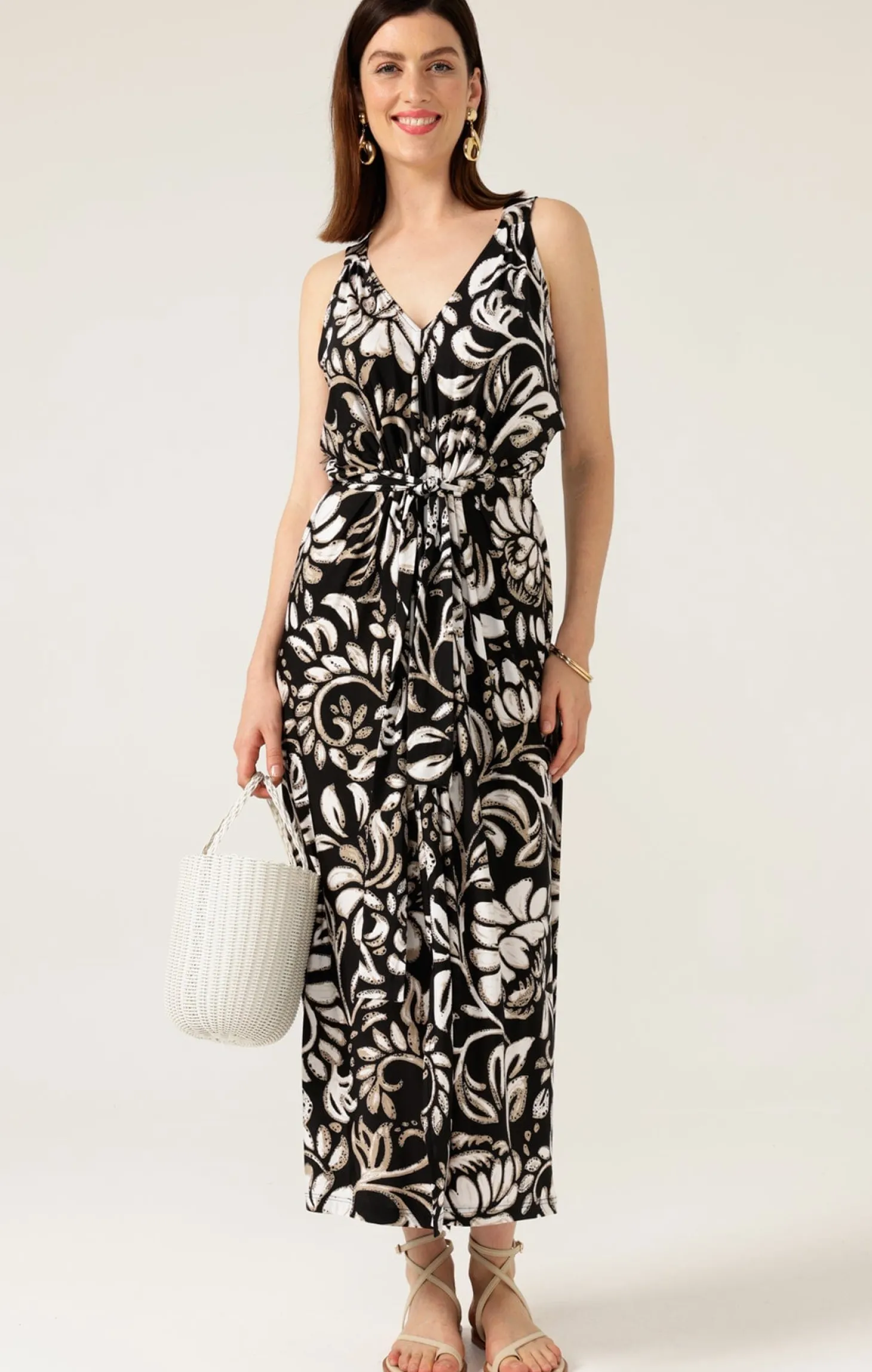 GARDEN MOSAIC DRESS