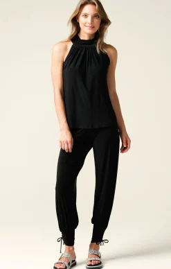 HAREM PANT IN BLACK