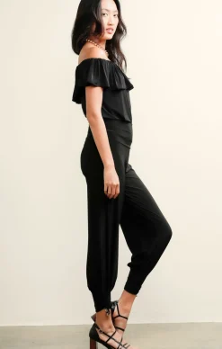 HAREM PANT IN BLACK