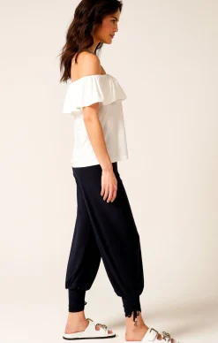 HAREM PANT IN NAVY