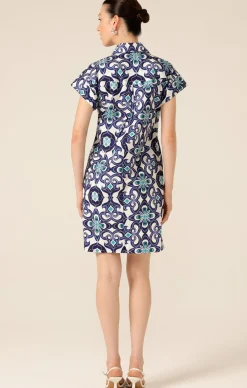 KING FISHER SHIFT DRESS