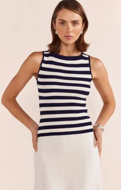 LOREN STRIPE KNIT TANK