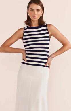 LOREN STRIPE KNIT TANK