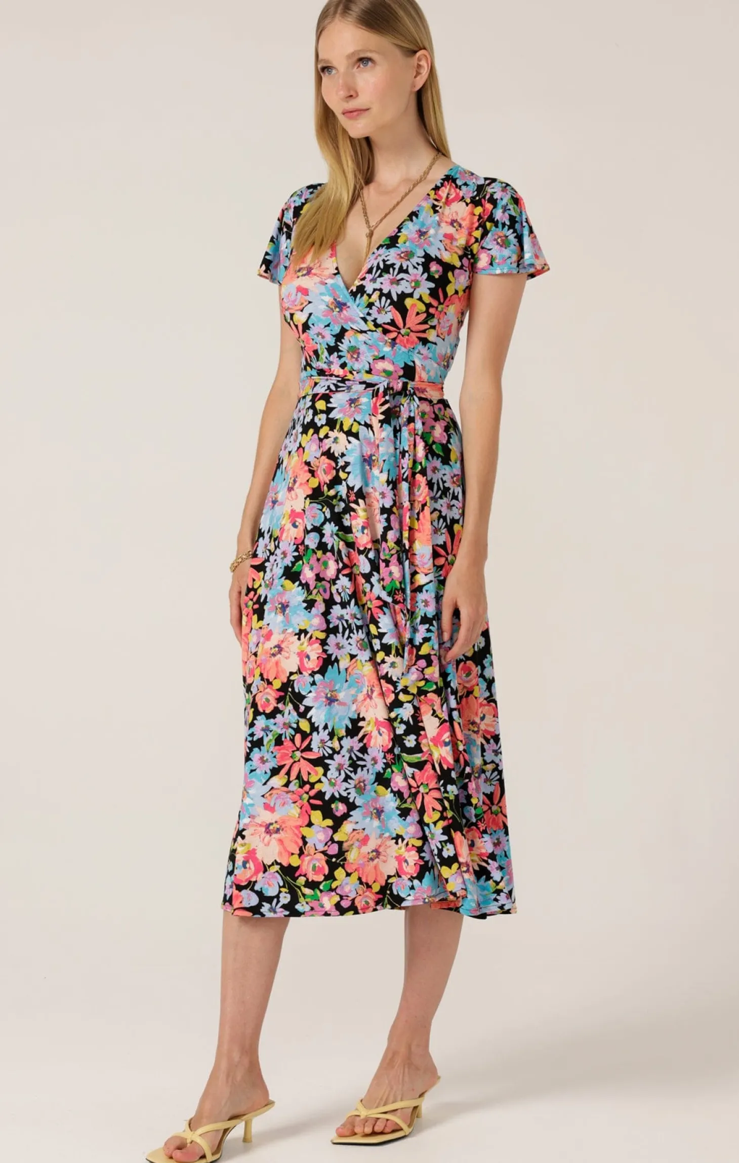 LORIKEET WRAP DRESS