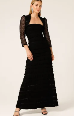 MADDISON MAXI DRESS IN BLACK