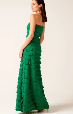 MADDISON MAXI DRESS IN EMERALD