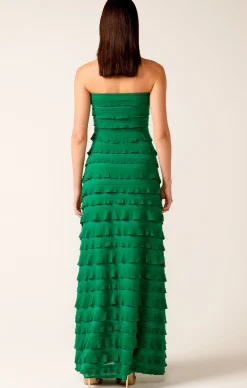 MADDISON MAXI DRESS IN EMERALD
