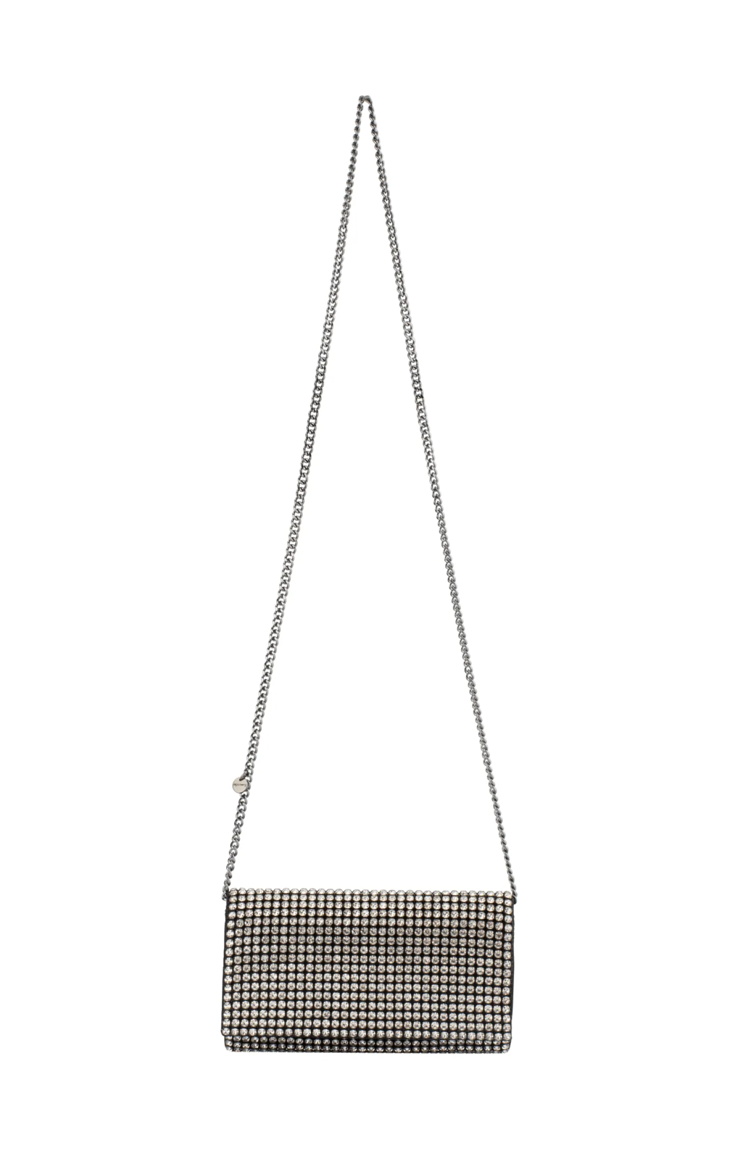 MARIE-ANN CRYSTAL CLUTCH IN BLACK