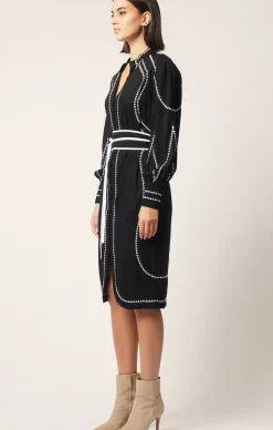 MERIDIAN DRESS IN BLACK