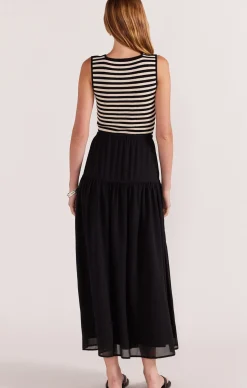 MILLA MIDI SKIRT IN BLACK