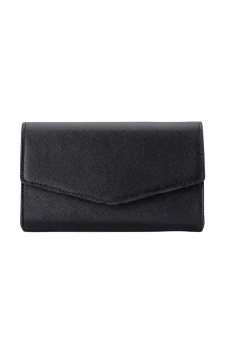 NIC ENVELOPE CLUTCH IN BLACK