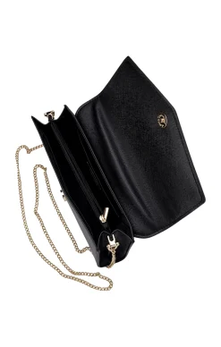 NIC ENVELOPE CLUTCH IN BLACK