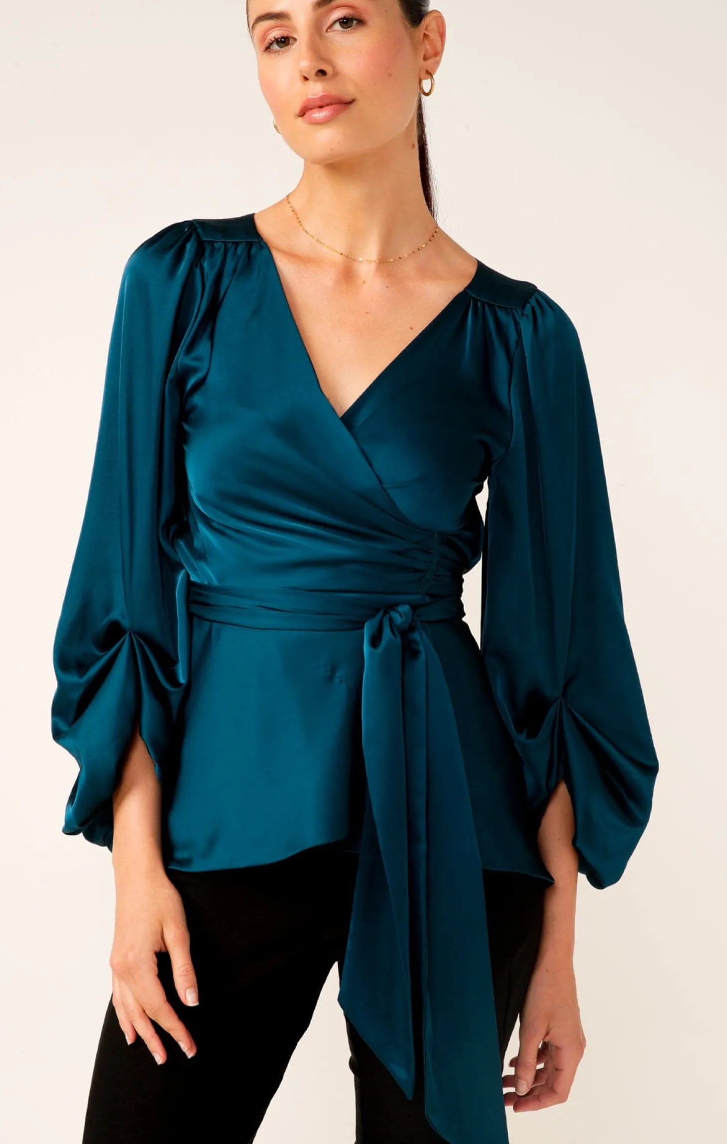NOLANA TUNIC IN PEACOCK
