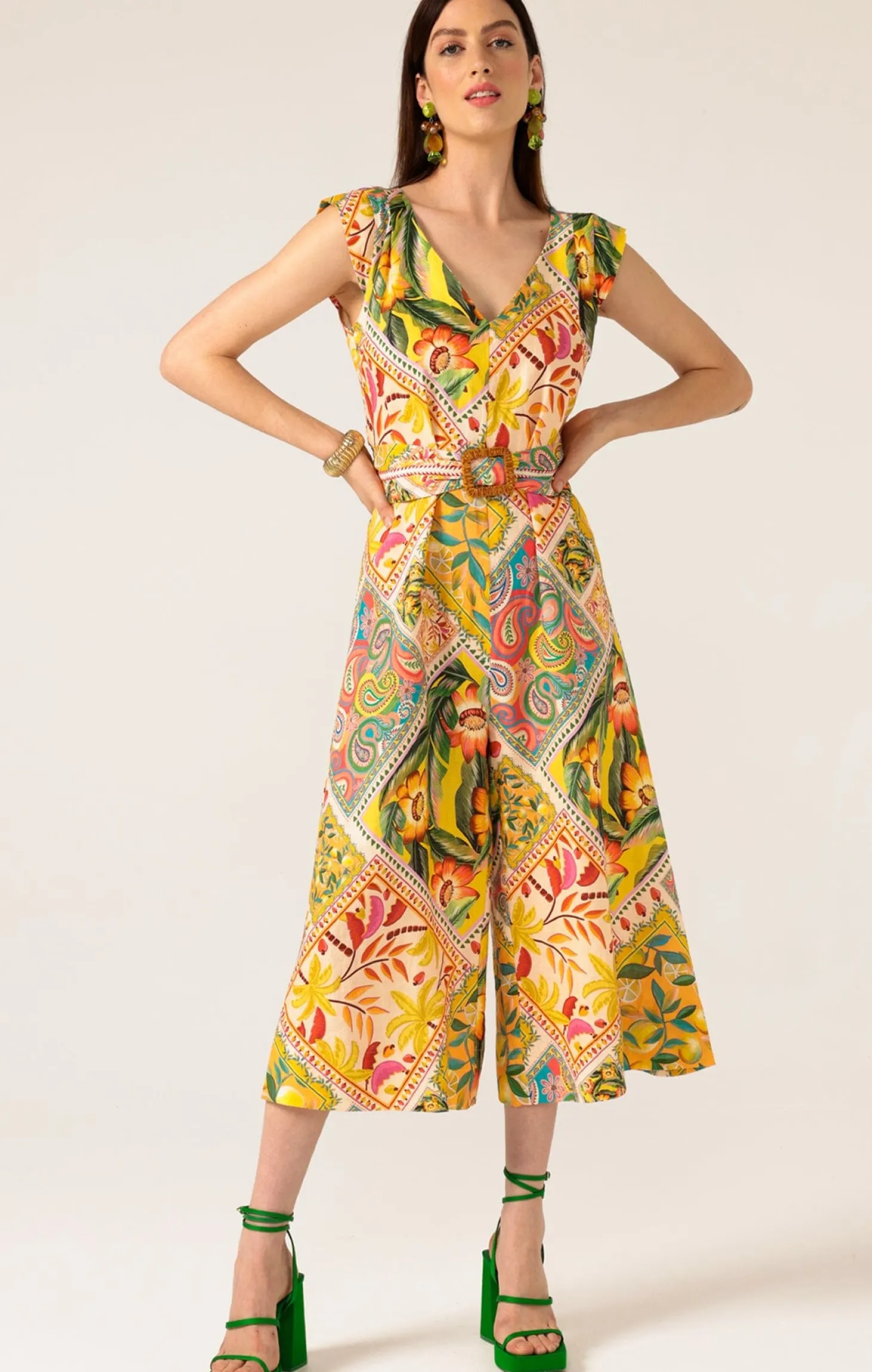 ORANGES AND SUNSHINE JUMPSUIT