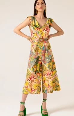 ORANGES AND SUNSHINE JUMPSUIT