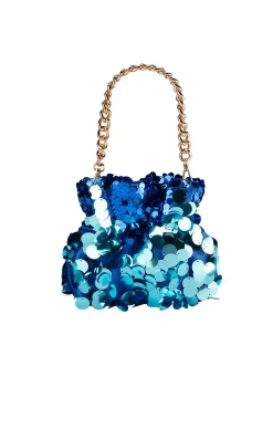 PEDRO POUCH BAG IN BLUE MULTI
