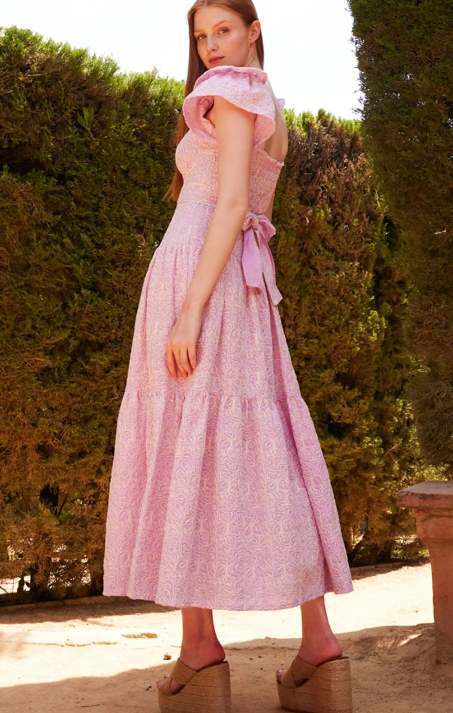 PINK GALLAH MAXI DRESS